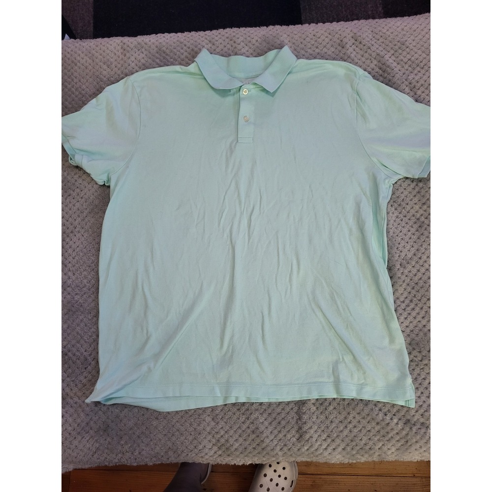 Euc‎ Men's Gap Aqua Polo Short Sleeve Shirt size XL
